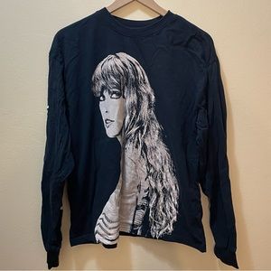 Taylor Swift NEW Midnight Blue Long Sleeve Tee Size M